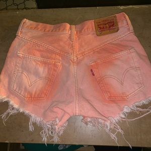 Levi shorts high rise